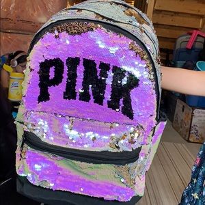 PINK BACKPACK AND TRAVEL